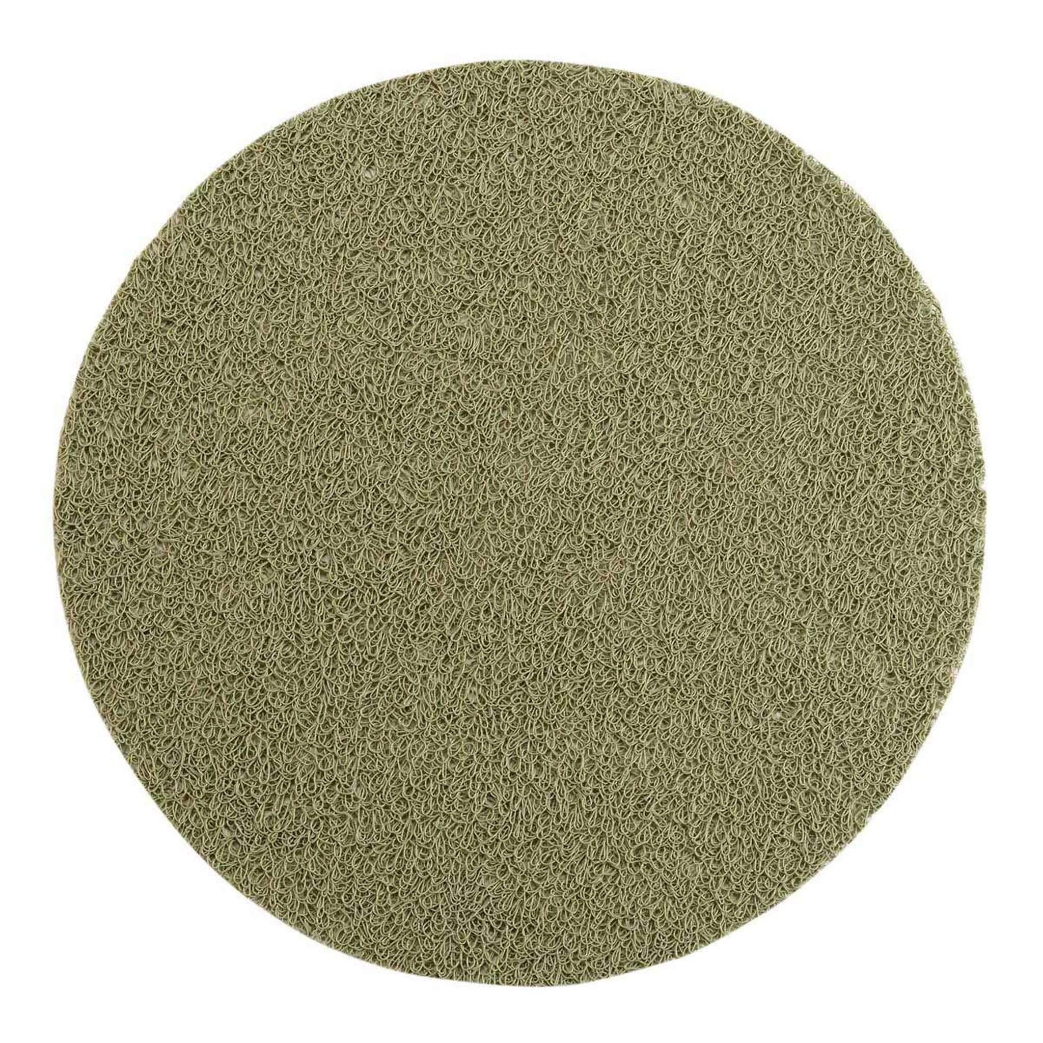Douceur d'Intérieur Set de table rond  tortilla  38cm vert clair