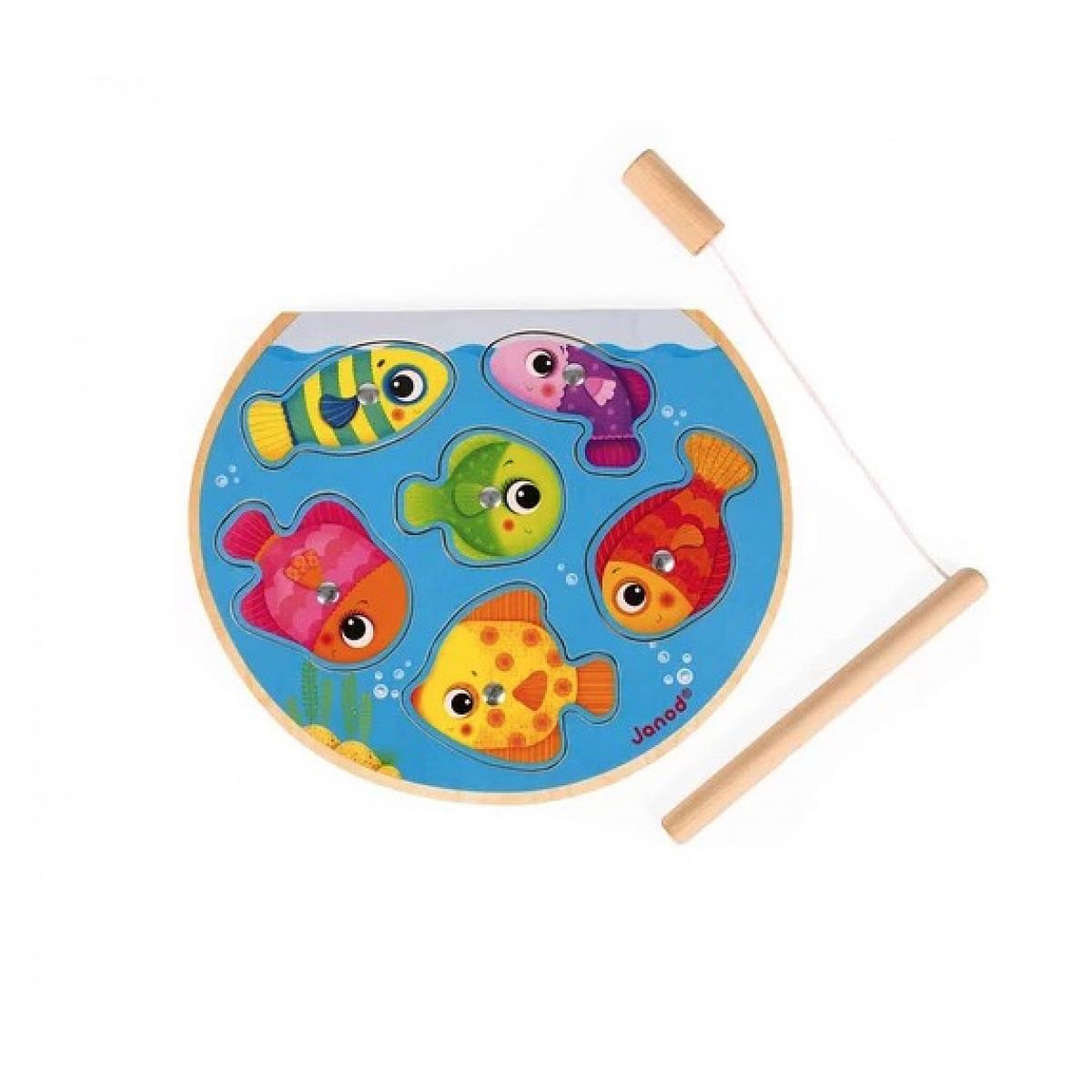 JANOD Puzzle peche magnetique Speedy Fish