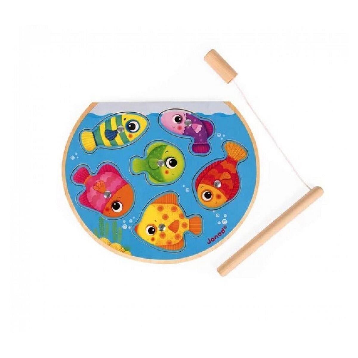 Juratoys-Janod Puzzle peche magnetique Speedy Fish