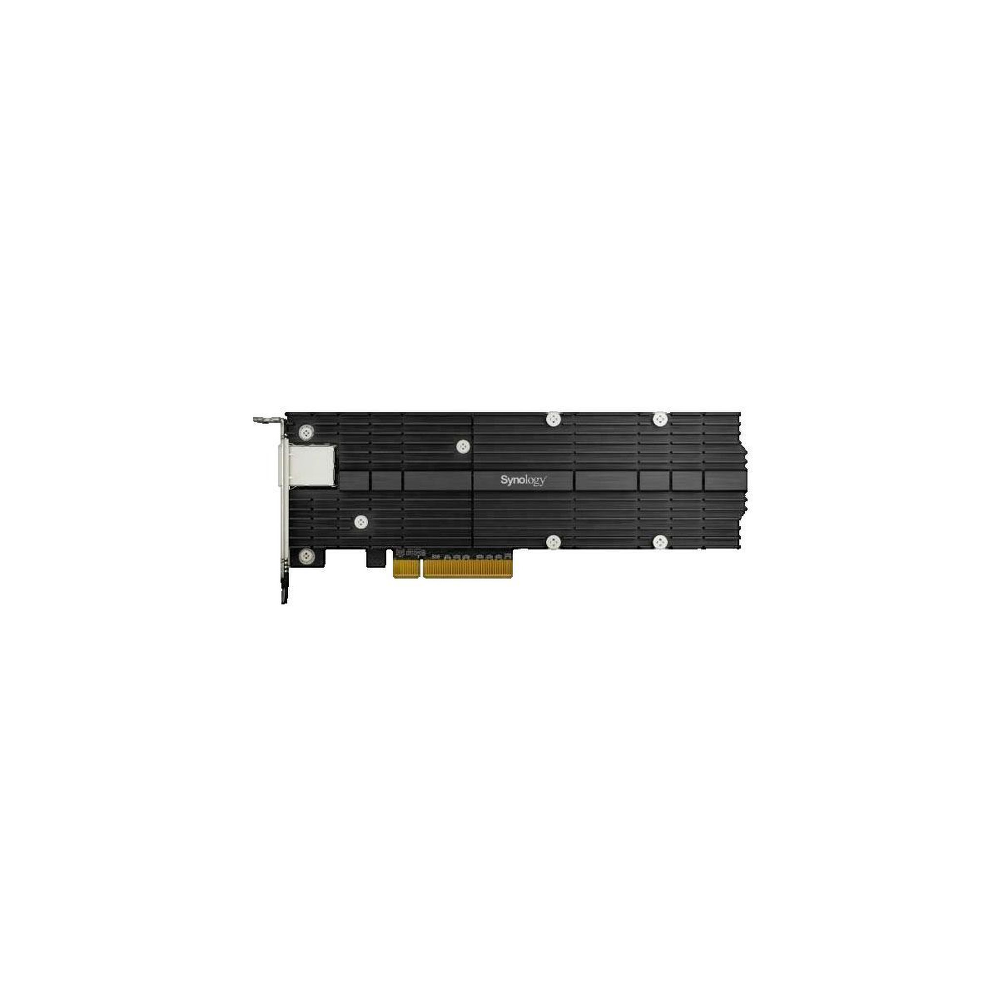 Voir la diapositive 2 : SYNOLOGY Synology E10M20-T1 – Carte Extension NVMe + 10GbE – Compatible DiskStation XS Series