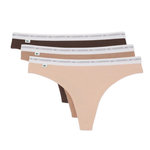 Lacoste X3 Strings  Femme  acoste Coton Stretch. Coloris disponibles : Beige