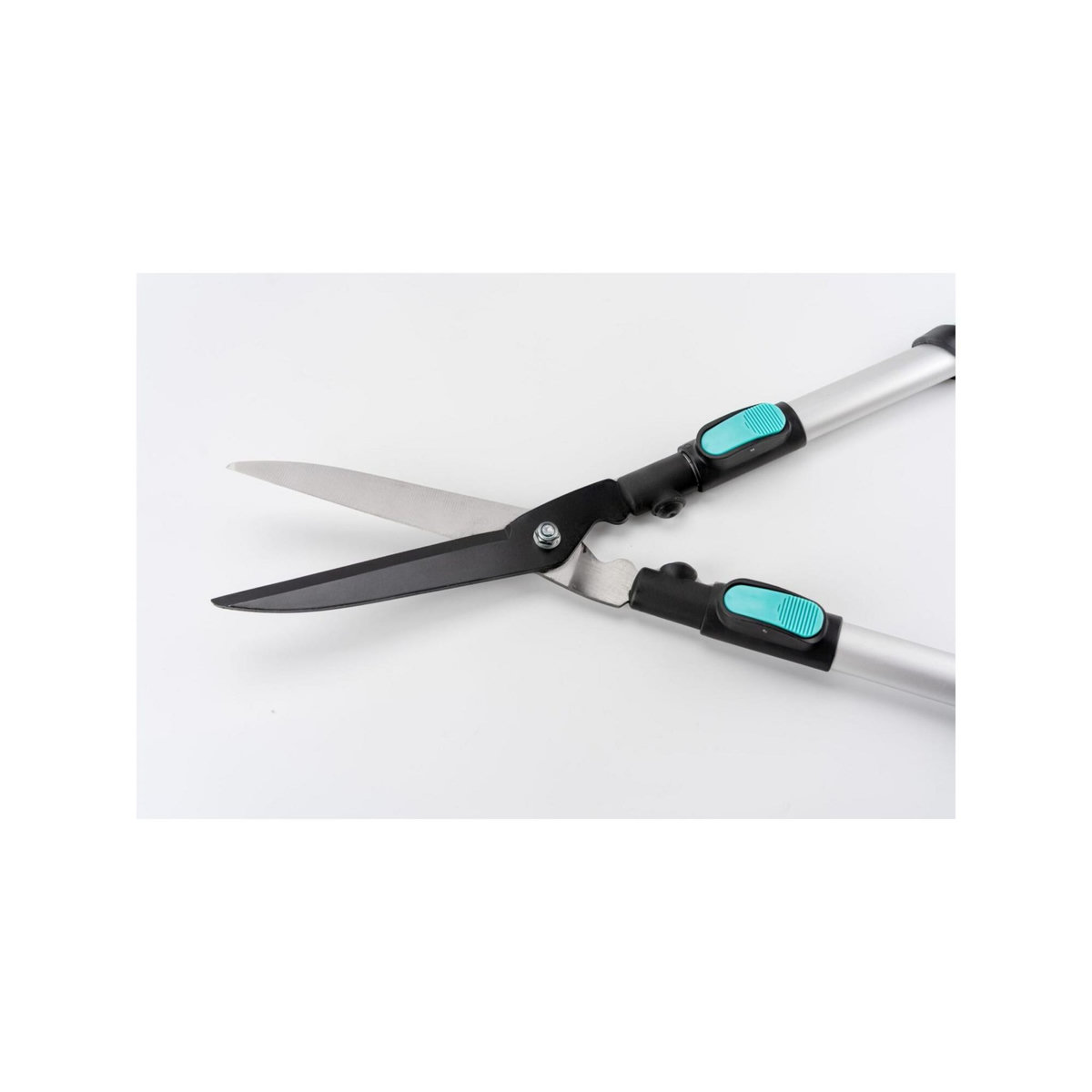 SUAN Cisaille à haie lame droite - Suan - Manche télescopique - Dimensions : 62-80 x 19-25 x 3 cm