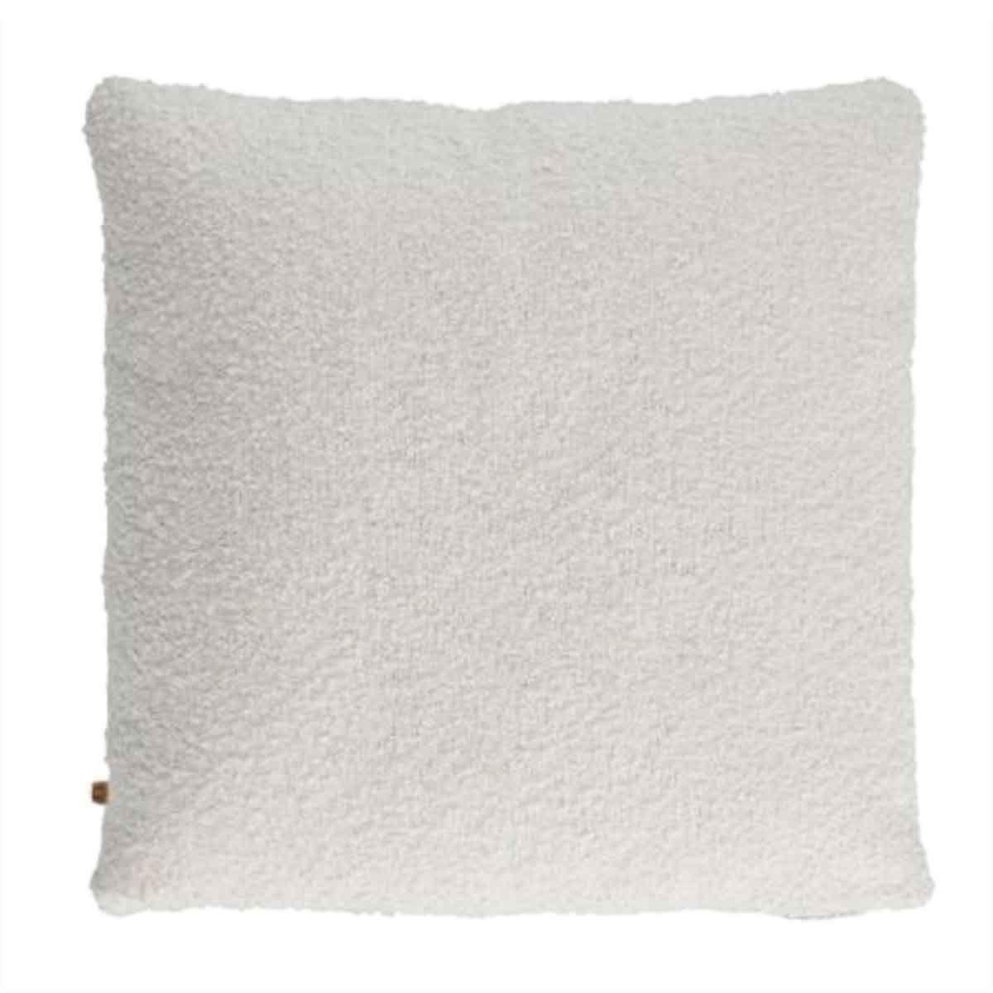 The Home Deco Factory Coussin déco  bouclée  40x40cm crème