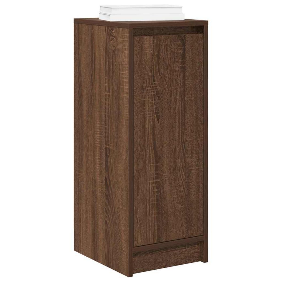VIDAXL Armoire a chaussures chene marron 29,5x34x76 cm bois ingenierie