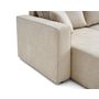 Voir la diapositive 6 : BEST MOBILIER Topaze - canapé panoramique - 7 places - convertible avec coffre - en tissu