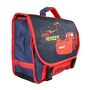 Voir la diapositive 2 : Bagtrotter Cartable Scolaire Primaire 38cm Cars Rouge et Bleu Marine  2 Compartiments - Bagtrotter