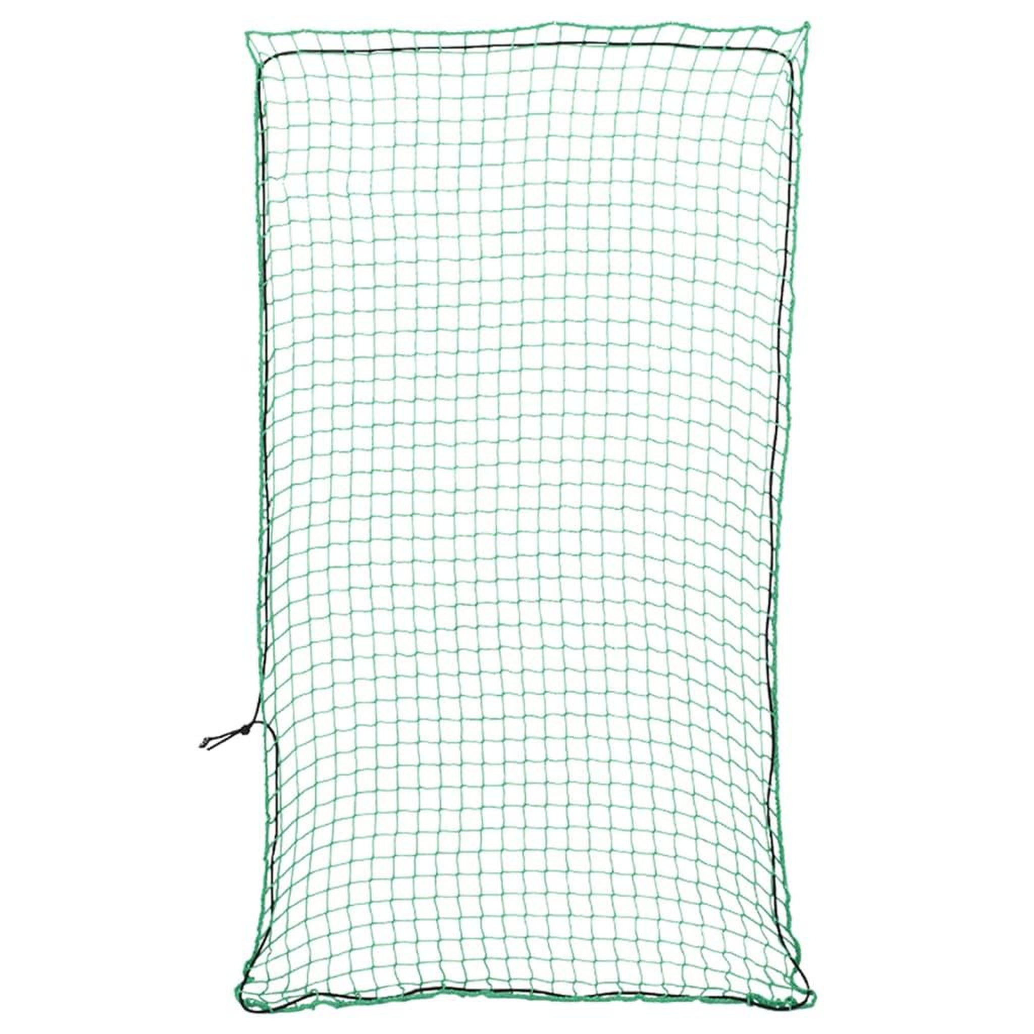 Voir la diapositive 1 : VIDAXL Filet pour remorque avec corde elastique vert 3x1,65 m PP