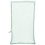 VIDAXL Filet pour remorque avec corde elastique vert 3x1,65 m PP
