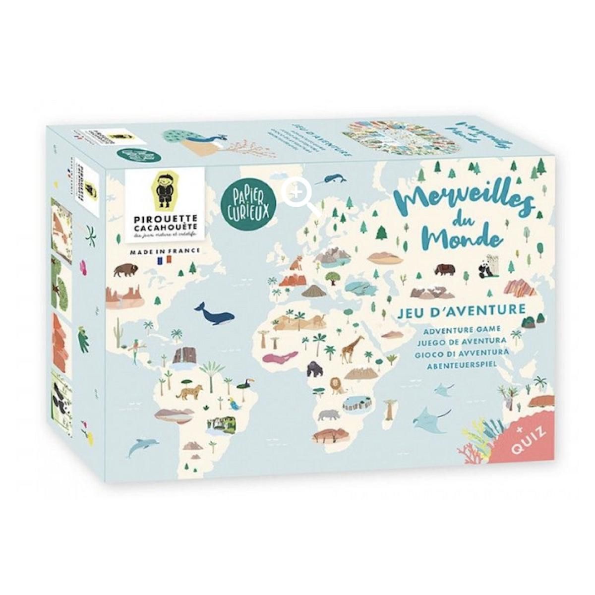 PIROUETTE CACAHOUETE Jeu d aventure Merveilles du monde -