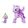 HASBRO Figurine Twilight + Spike Duo Chantant - My Little Pony