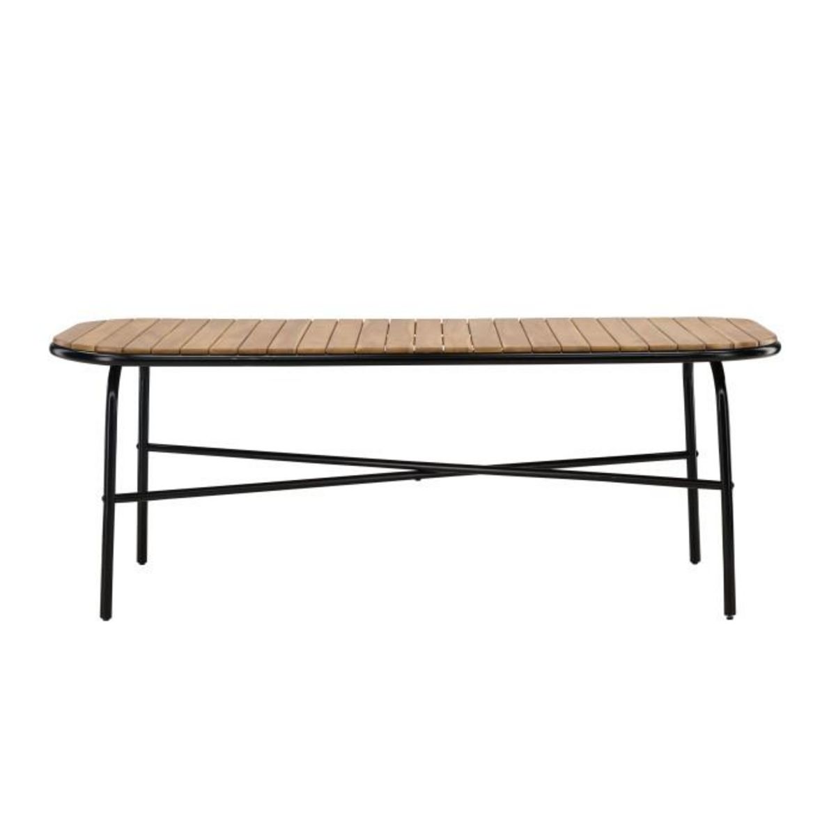 Paris Prix Table de Jardin en Bois  Holmbeck  200cm Naturel
