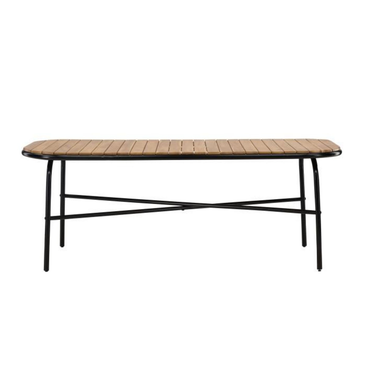 Paris Prix Table de Jardin en Bois  Holmbeck  200cm Naturel