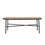 Voir la diapositive 4 : Paris Prix Table de Jardin en Bois  Holmbeck  200cm Naturel