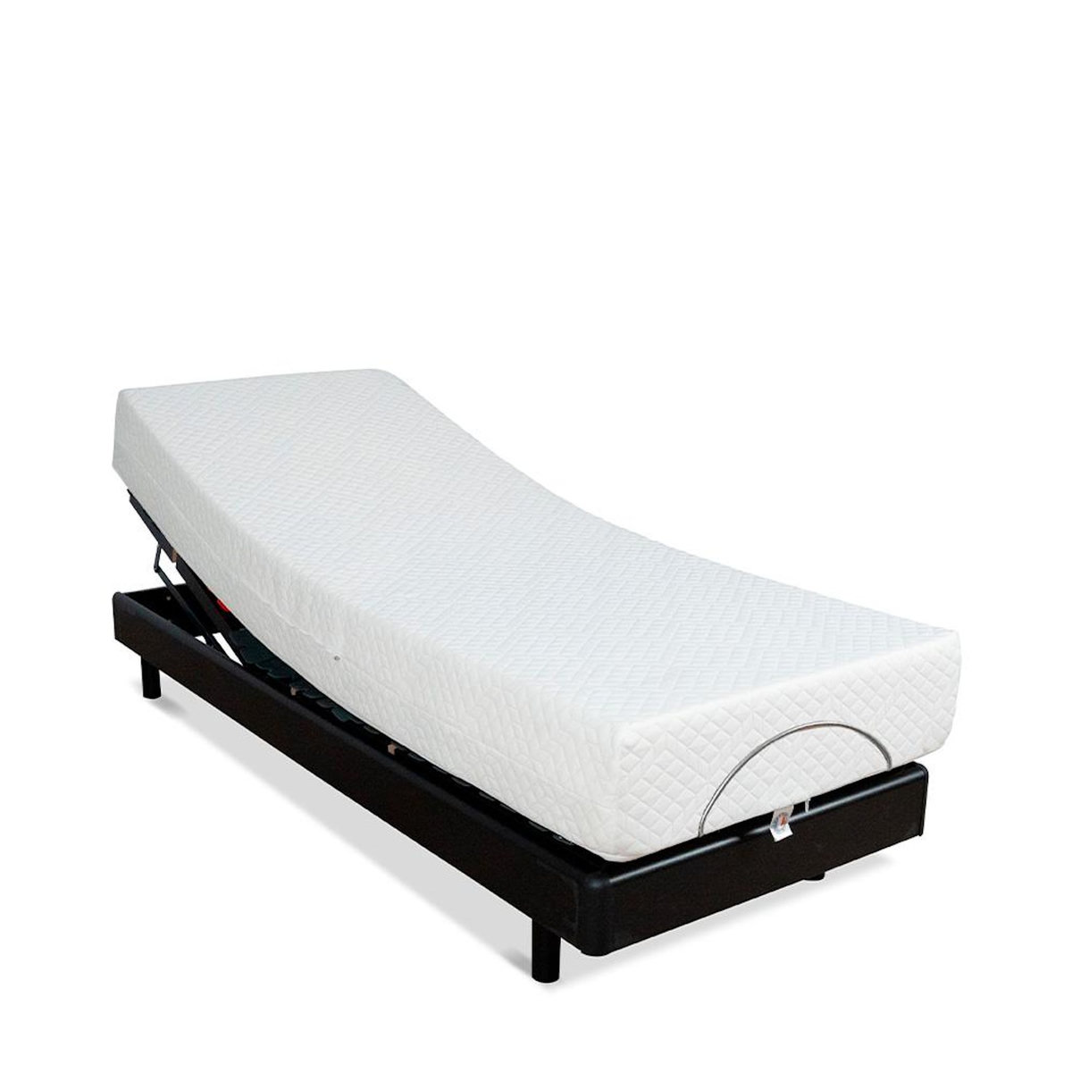 BELLECOUR BELLECOUR LITERIE | Ensemble BODYSOFT | Sommier électrique + Matelas Mémoire de forme
