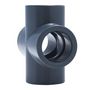 Voir la diapositive 4 : Jardibric Raccord PVC pression en croix ø25 mm