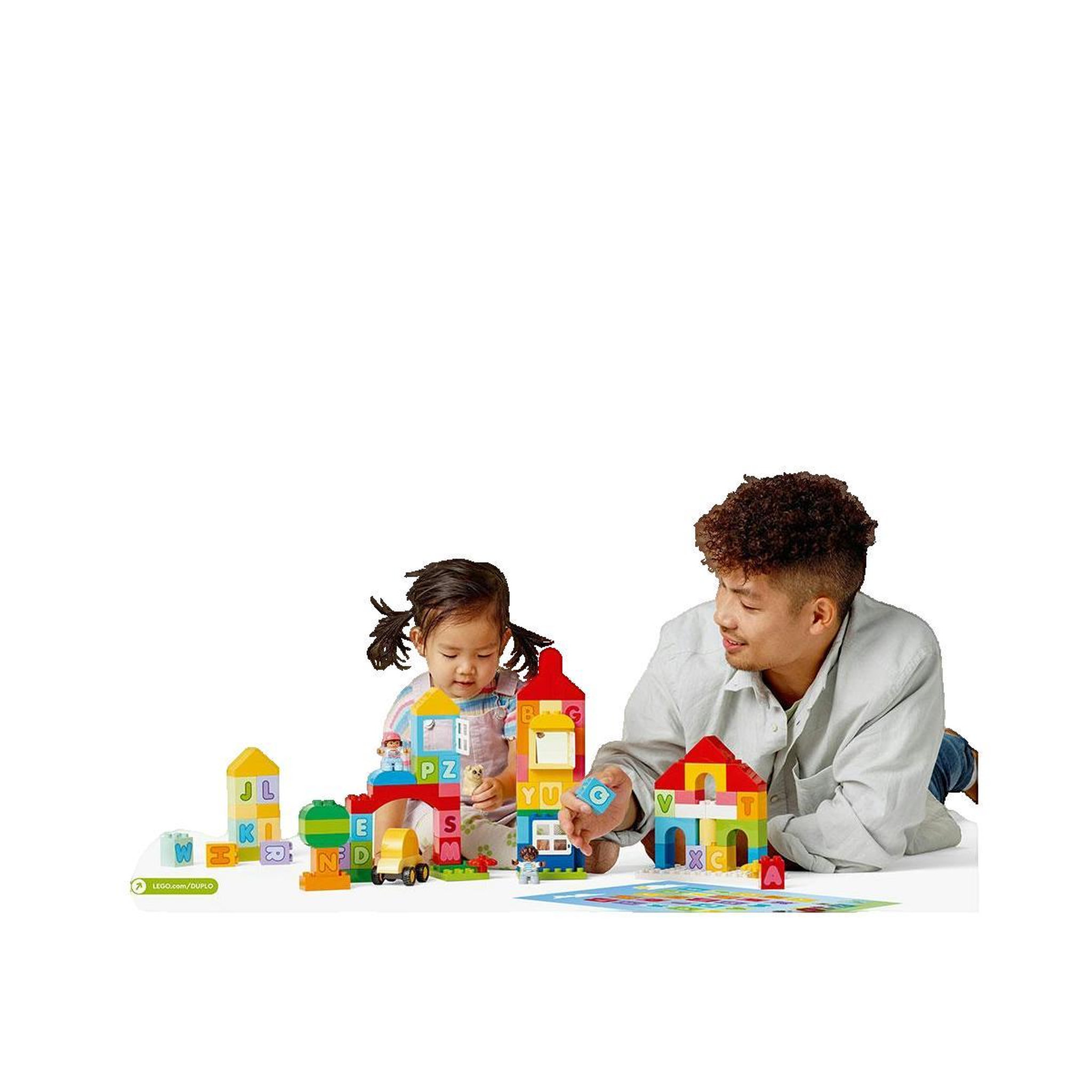Voir la diapositive 2 : LEGO Jouet éducatif de construction LEGO La Ville Alphabet