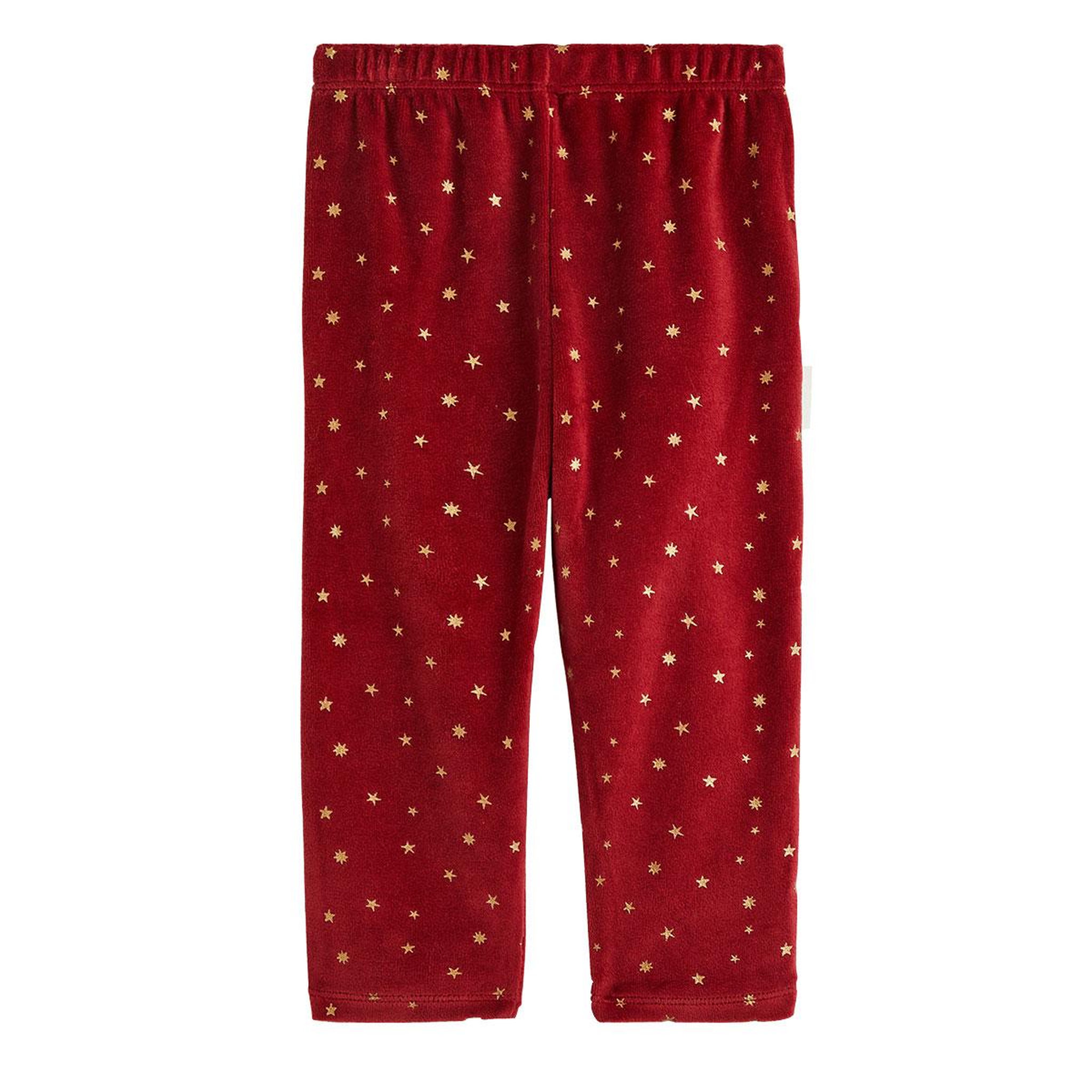 Voir la diapositive 5 : PETIT BEGUIN Pyjama enfant 2 pièces en velours Grace