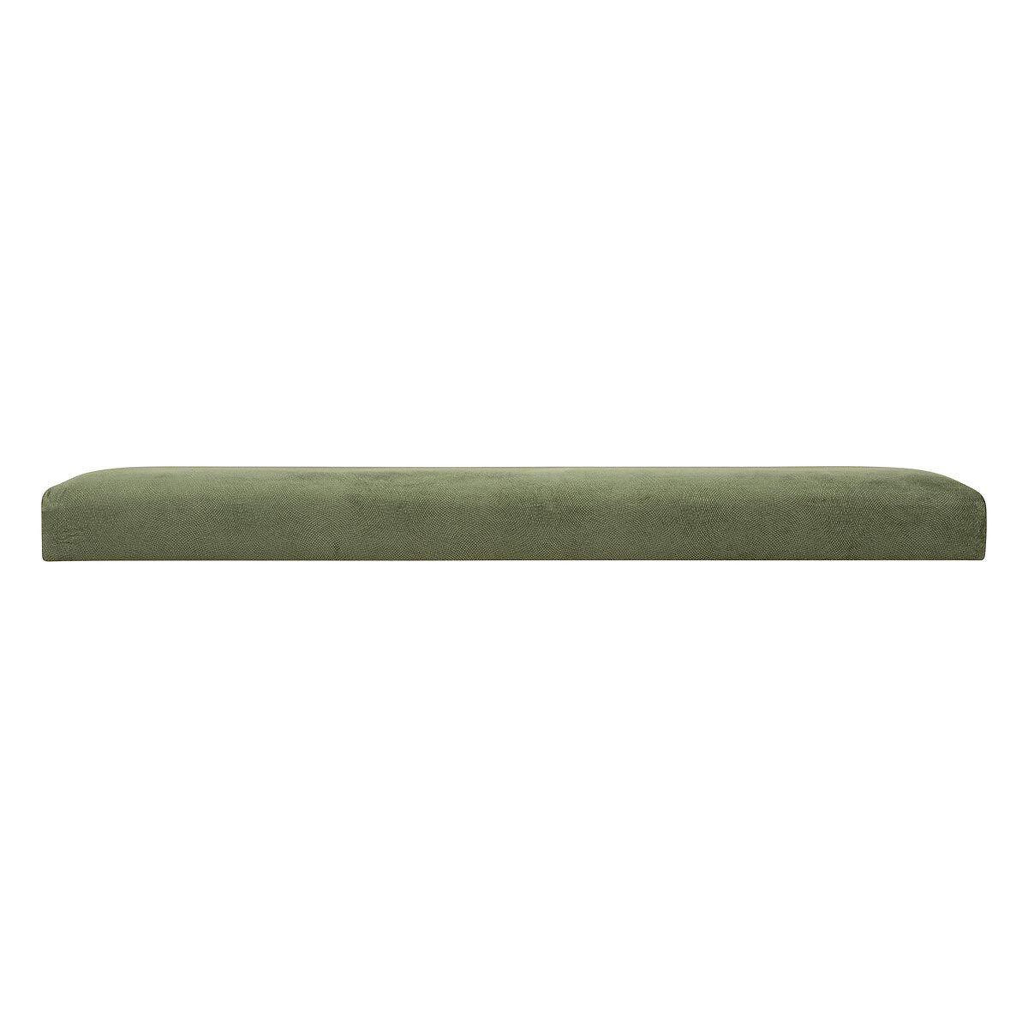 Voir la diapositive 3 : ATMOSPHERA Banquette coffre pliable en velours  lilou  76cm kaki