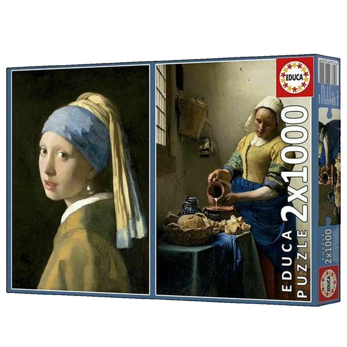 EDUCO Puzzle educa-borras Coffret Vermeer 1000 pièces