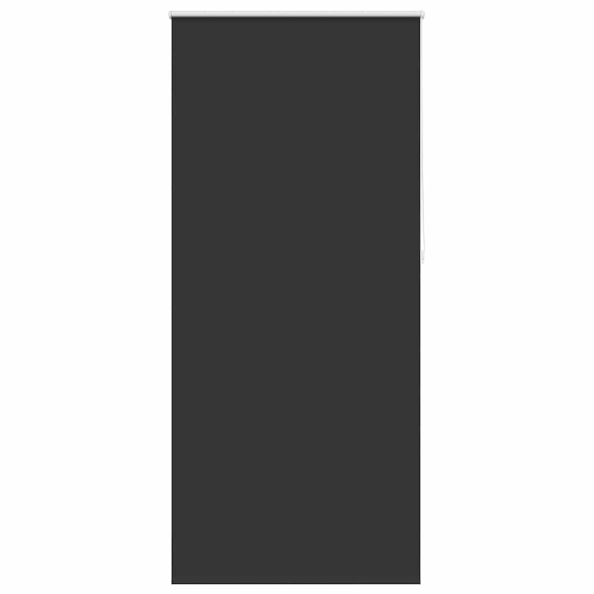 VIDAXL Store enrouleur occultant 84,4 x 230 cm, largeur du tissu 80 cm, noir