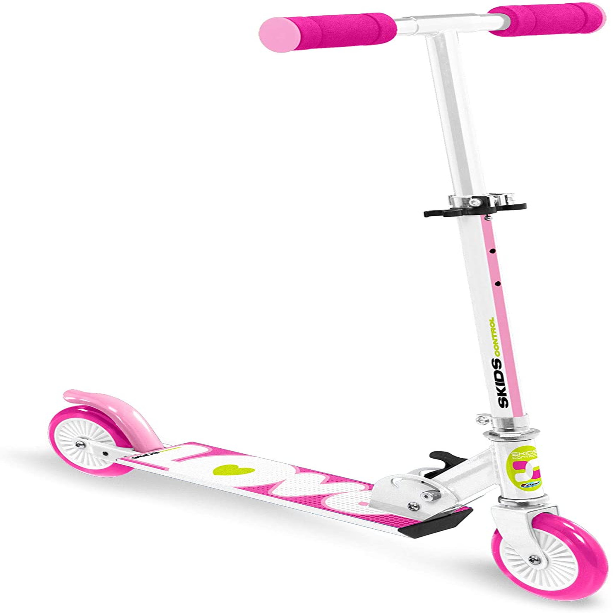 Voir la diapositive 1 : Skids Control Trottinette pliable - rose 