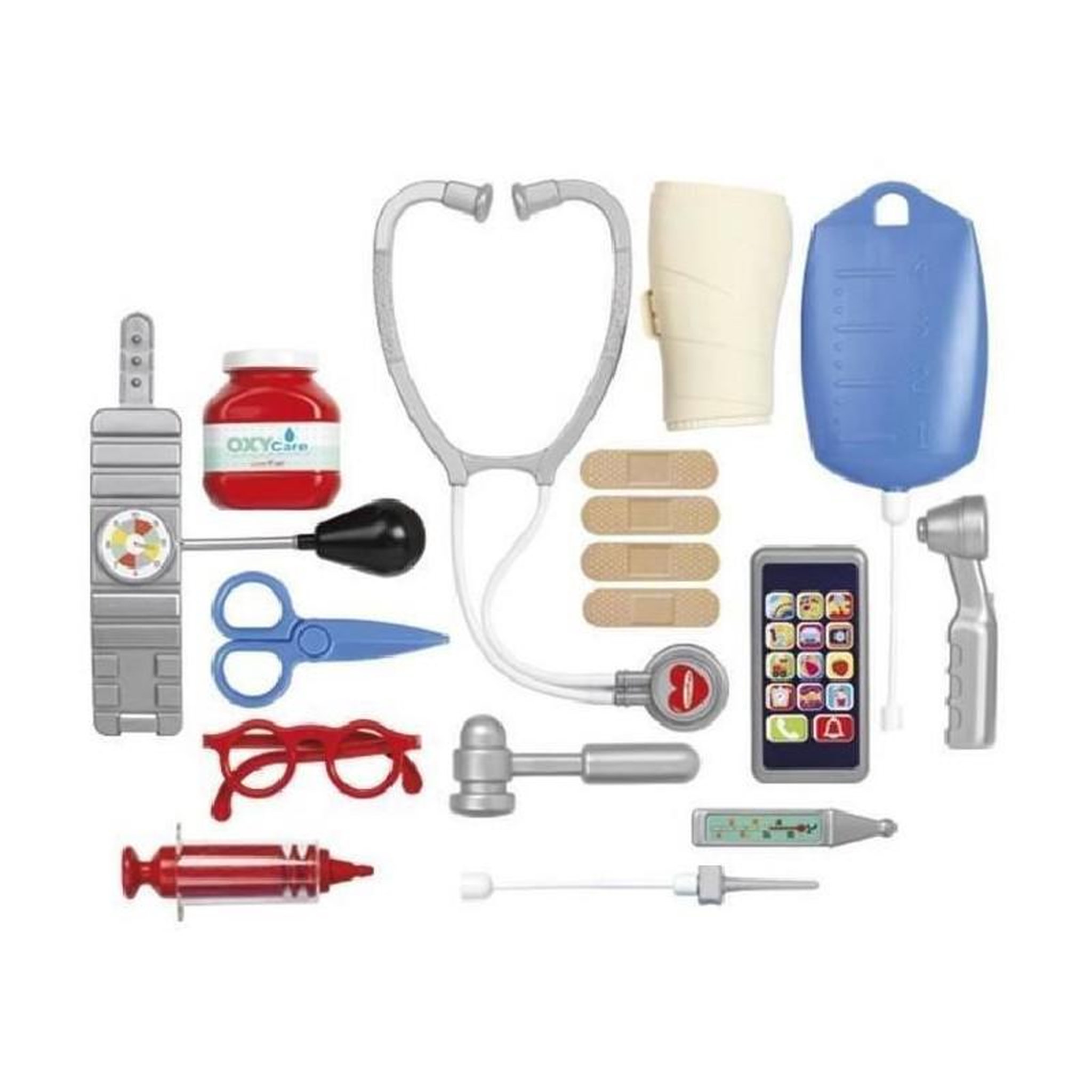 Voir la diapositive 2 : Ecoiffier ECOIFFIER MEDICAL Valisette Docteur Luxe