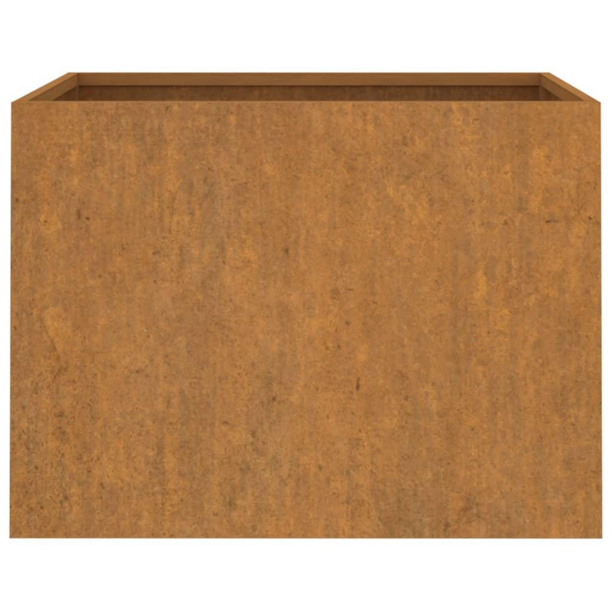 VIDAXL Jardiniere 62x47x46 cm acier corten