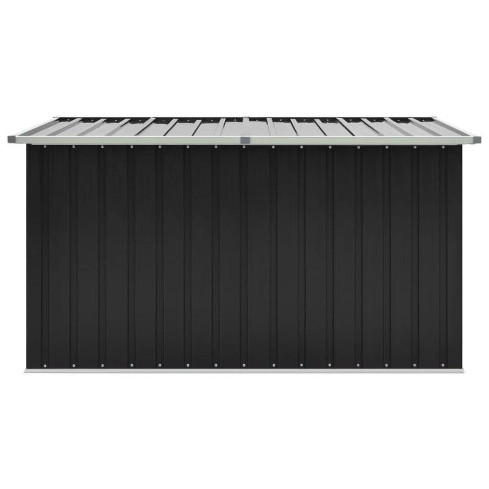 Voir la diapositive 3 : VIDAXL Boîte de rangement de jardin Anthracite 171x99x93 cm