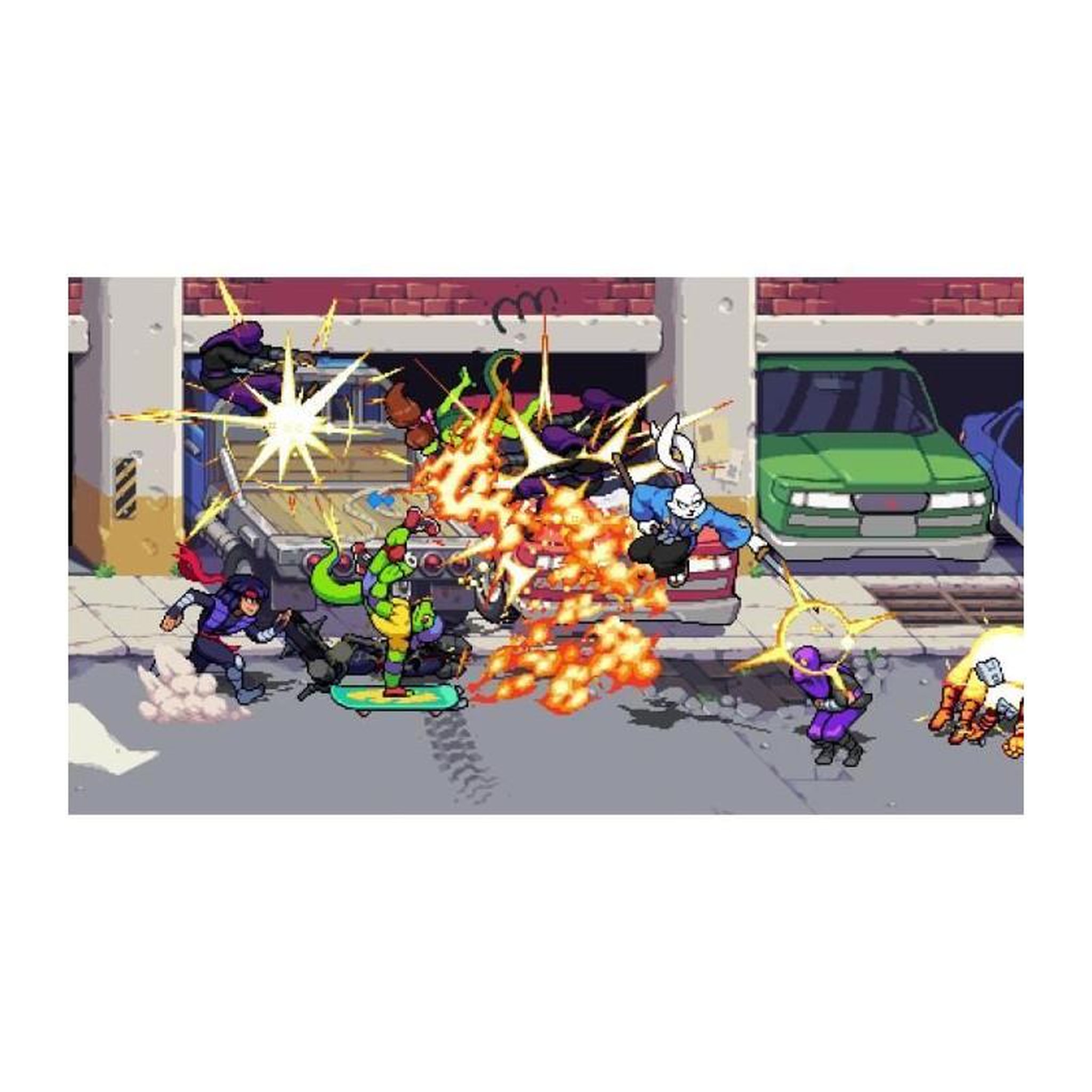 Voir la diapositive 6 : Just for games Jeu vidéo - Silverline - TMNT Shredders Revenge - Ultimate Edition - Nintendo Switch - Action 1-4 joueurs