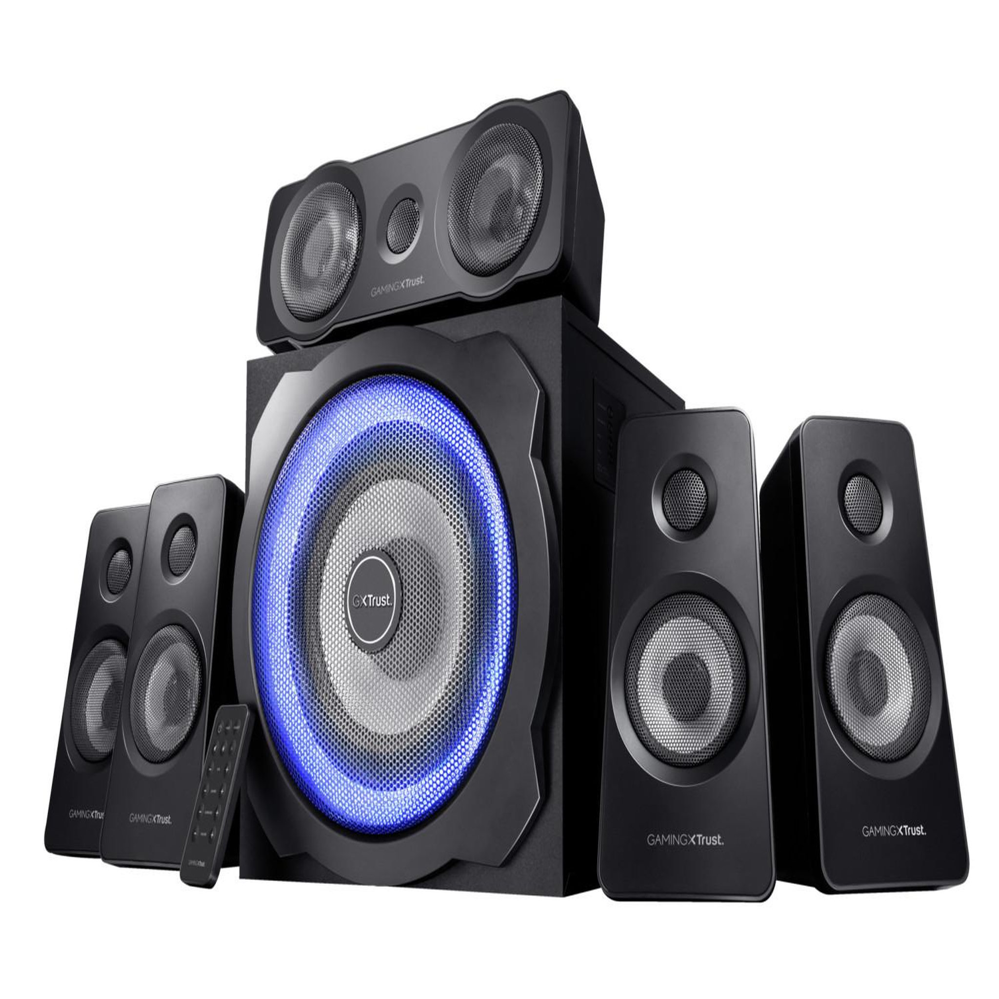 Trust Trust gxt 658 tytan 5.1 set d'enceintes 90 w universel noir 5.1 canaux