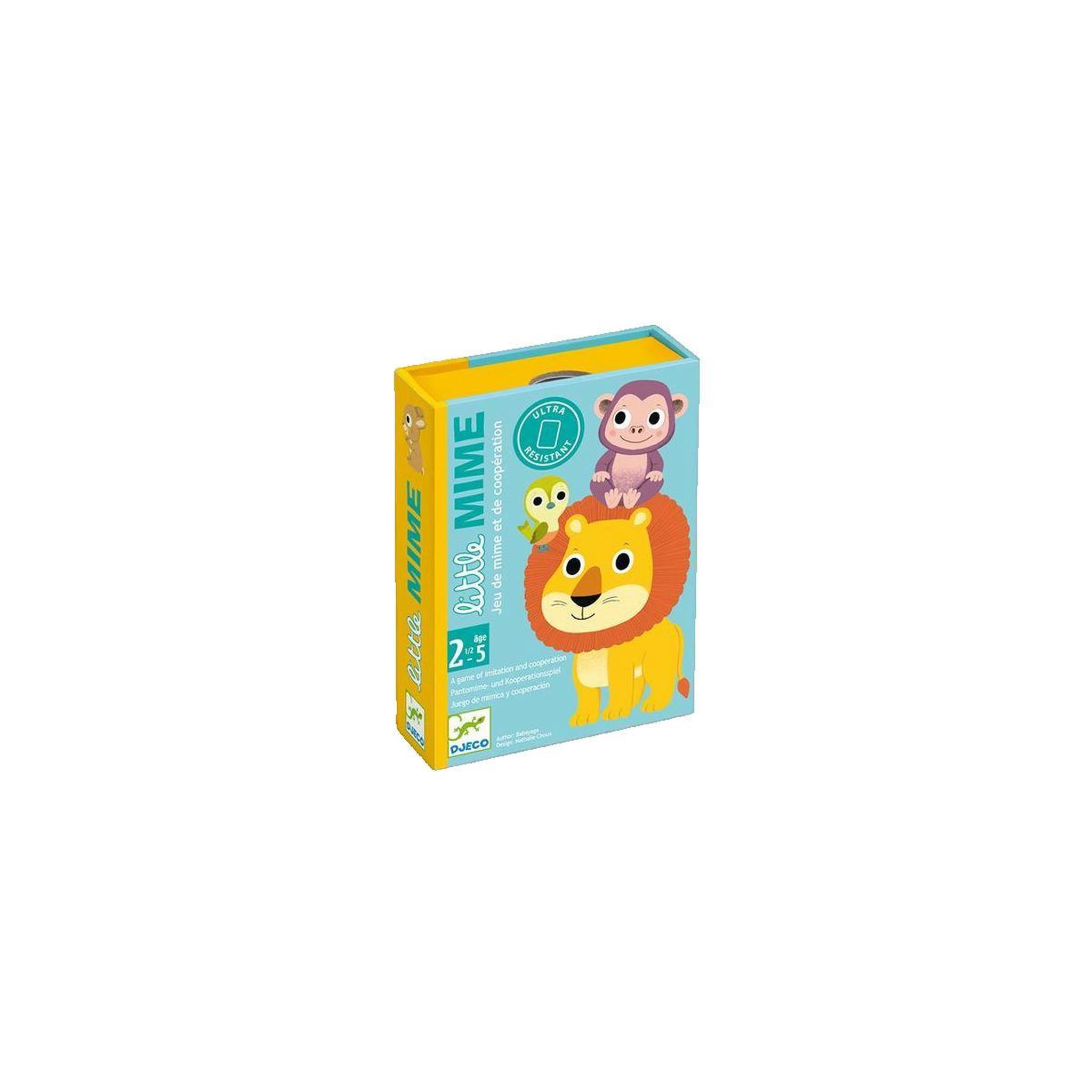 Djeco Jeu de cartes Djeco Little Mime jaune