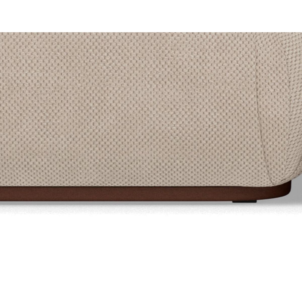 LISA DESIGN Penelope - pouf en velours texturé