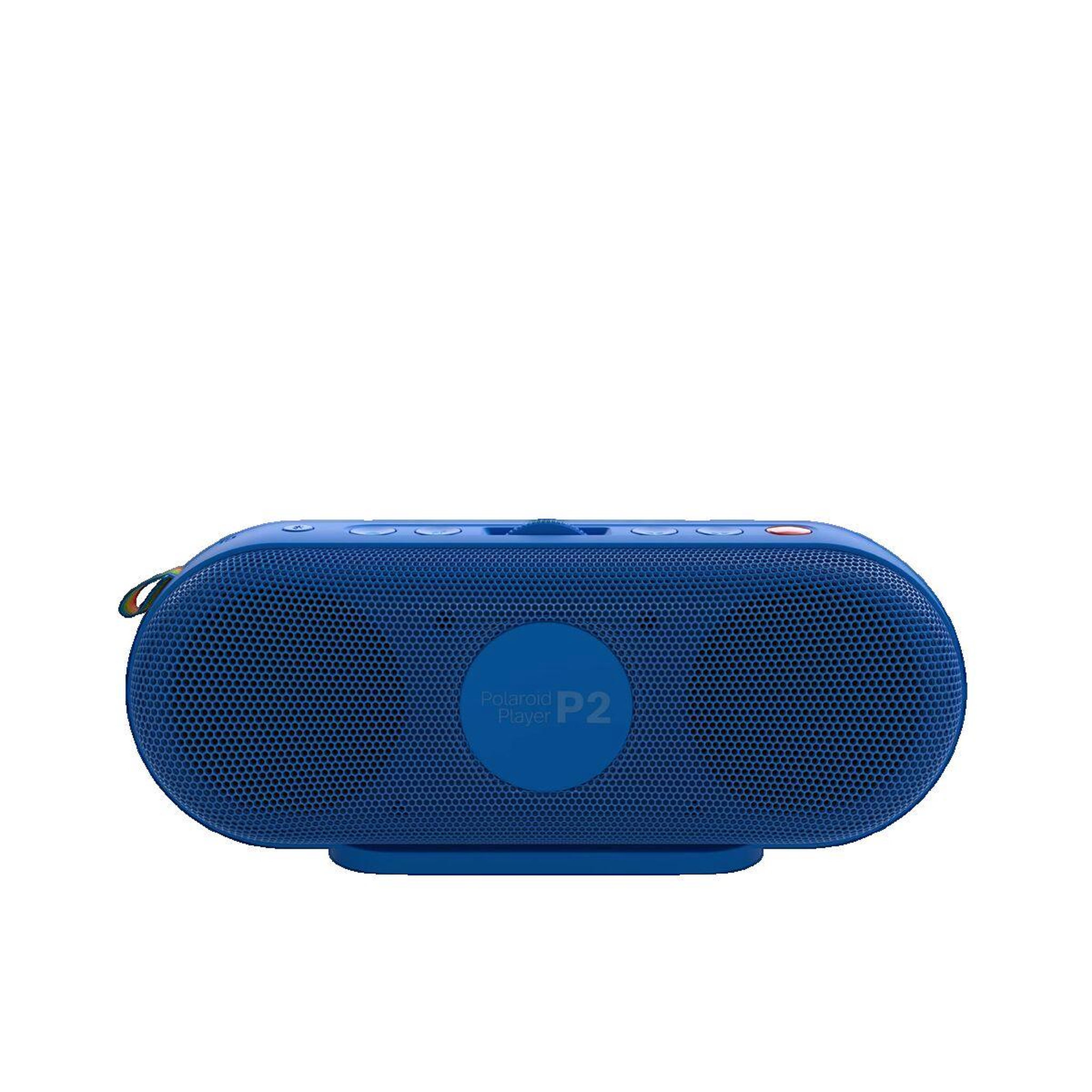 Voir la diapositive 2 : POLAROID Enceinte portable Bluetooth Polaroid P2 Bleue et Blanche