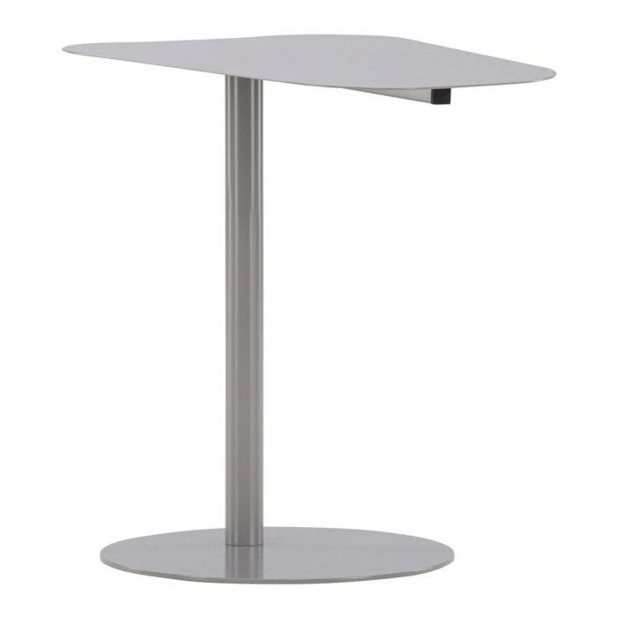 Paris Prix Table d'Appoint Design  San Jose  50cm Gris Clair