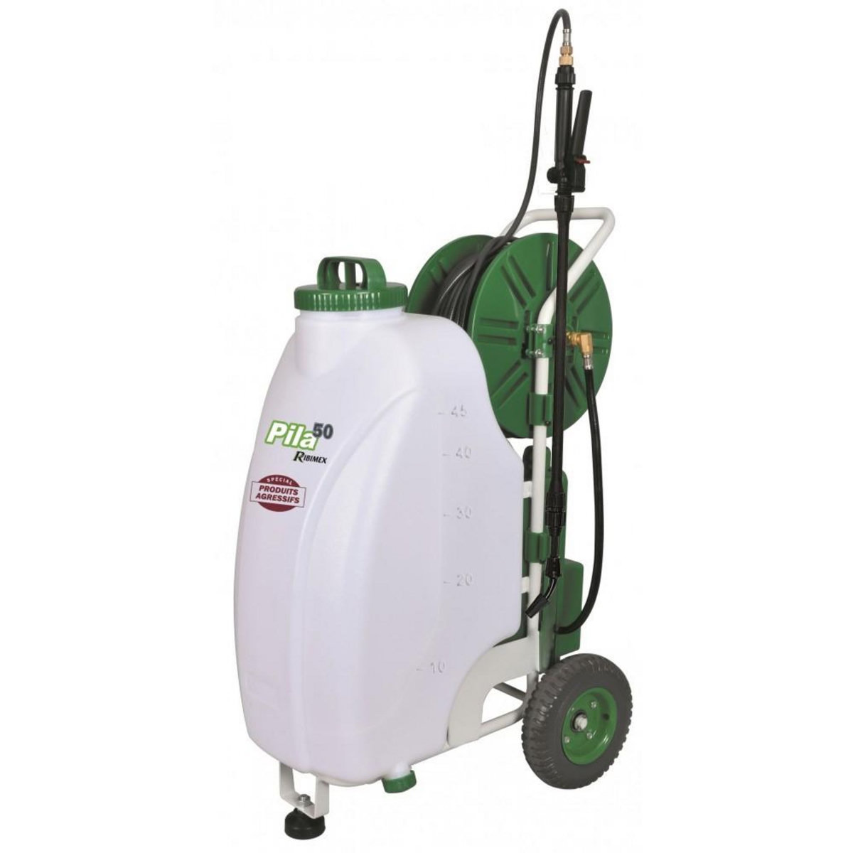 Ribimex Pulvérisateur 50l sur roues à batterie - prbat20/vit50