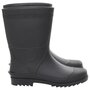 Voir la diapositive 4 : VIDAXL Bottes de pluie noir taille 45 PVC