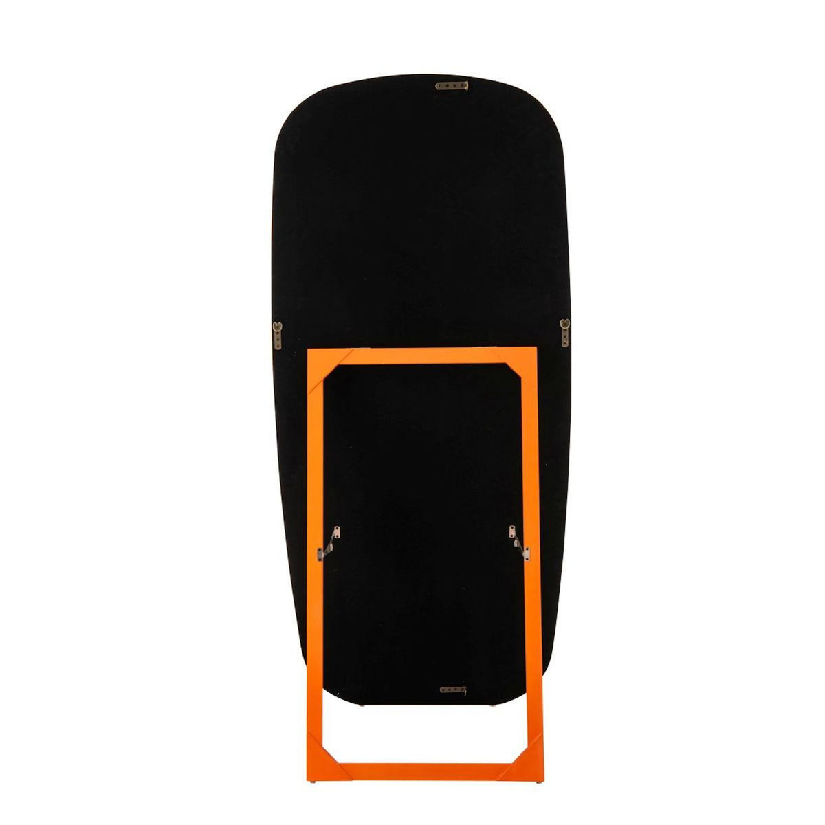 Paris Prix Miroir sur Pied Design  Dewey  180cm Orange