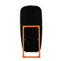 Voir la diapositive 6 : Paris Prix Miroir sur Pied Design  Dewey  180cm Orange