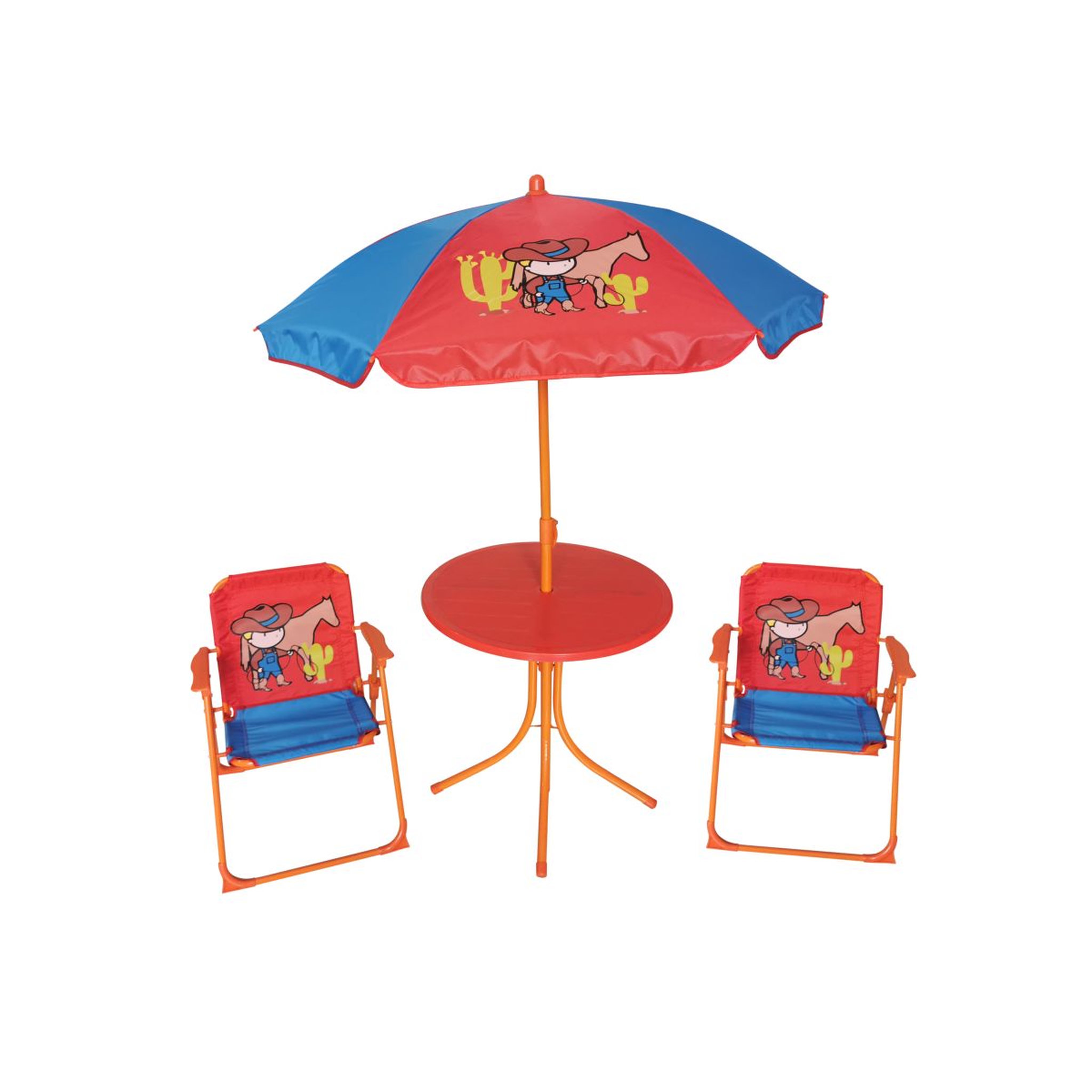 Ensemble salon de jardin pour enfant COWBOY