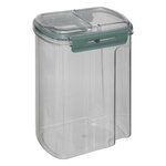 FIVE Boîte de Conservation Double Verseur  Neo  3,5L Transparent