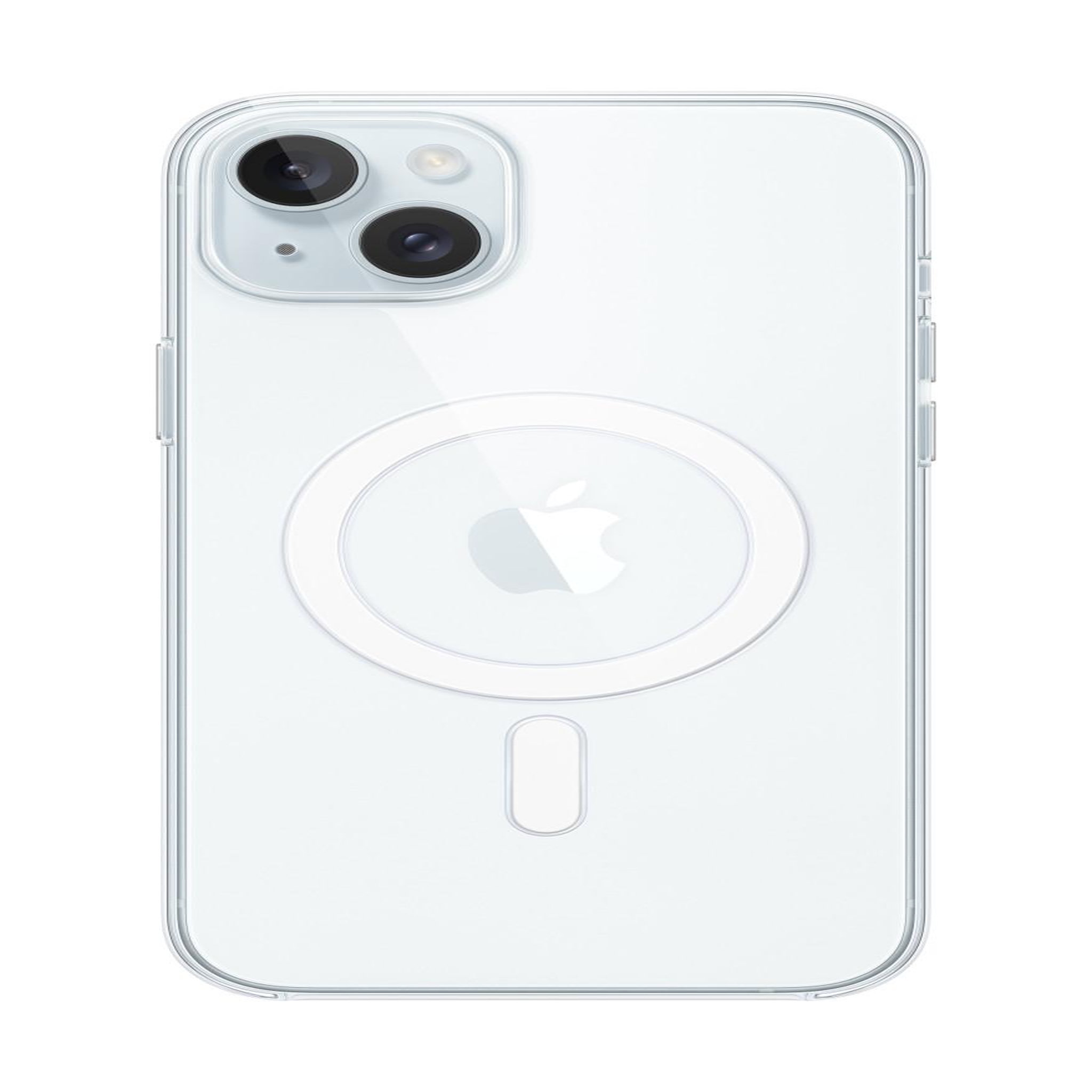 Voir la diapositive 3 : APPLE Apple Coque en silicone avec MagSafe pour iPhone 15 Plus Transparent