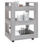 Voir la diapositive 4 : VIDAXL Chariot de cuisine Sonoma gris 60x45x80 cm Bois d'ingenierie