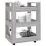 Voir la diapositive 4 : VIDAXL Chariot de cuisine Sonoma gris 60x45x80 cm Bois d'ingenierie