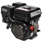 VIDAXL Moteur a essence 6,5 CH 4,8 kW Noir