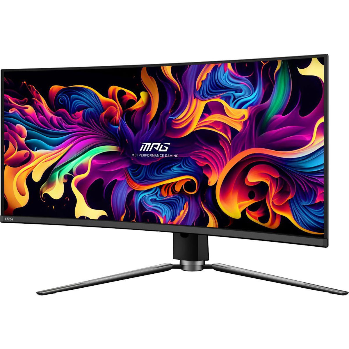 MSI Ecran PC Gamer MPG 341CQPX 34  Incurvé 1800R UWQHD 240Hz QD-OLED HDMI 2.1 USB-C 90W Adaptive-Sync