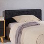 Voir la diapositive 4 : IDIMEX Tête de lit YOLAN 90 sur pieds, en tissu