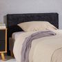 Voir la diapositive 4 : IDIMEX Tête de lit YOLAN 90 sur pieds, en tissu