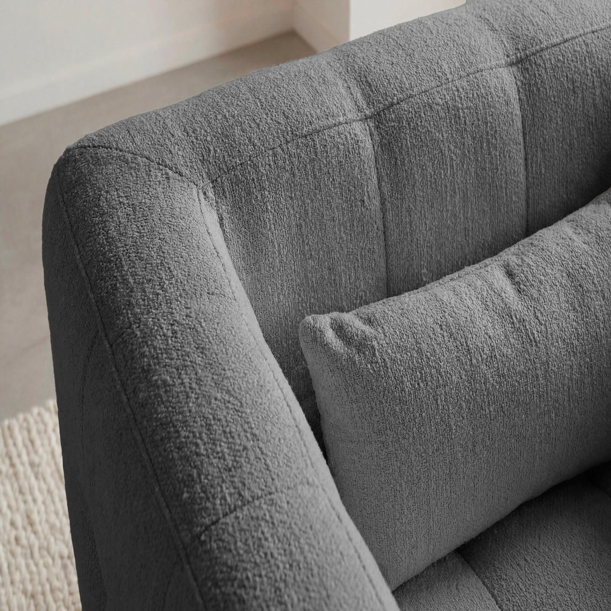 Voir la diapositive 4 : CASANOVA PARIS Arlette - fauteuil en tissu chenille