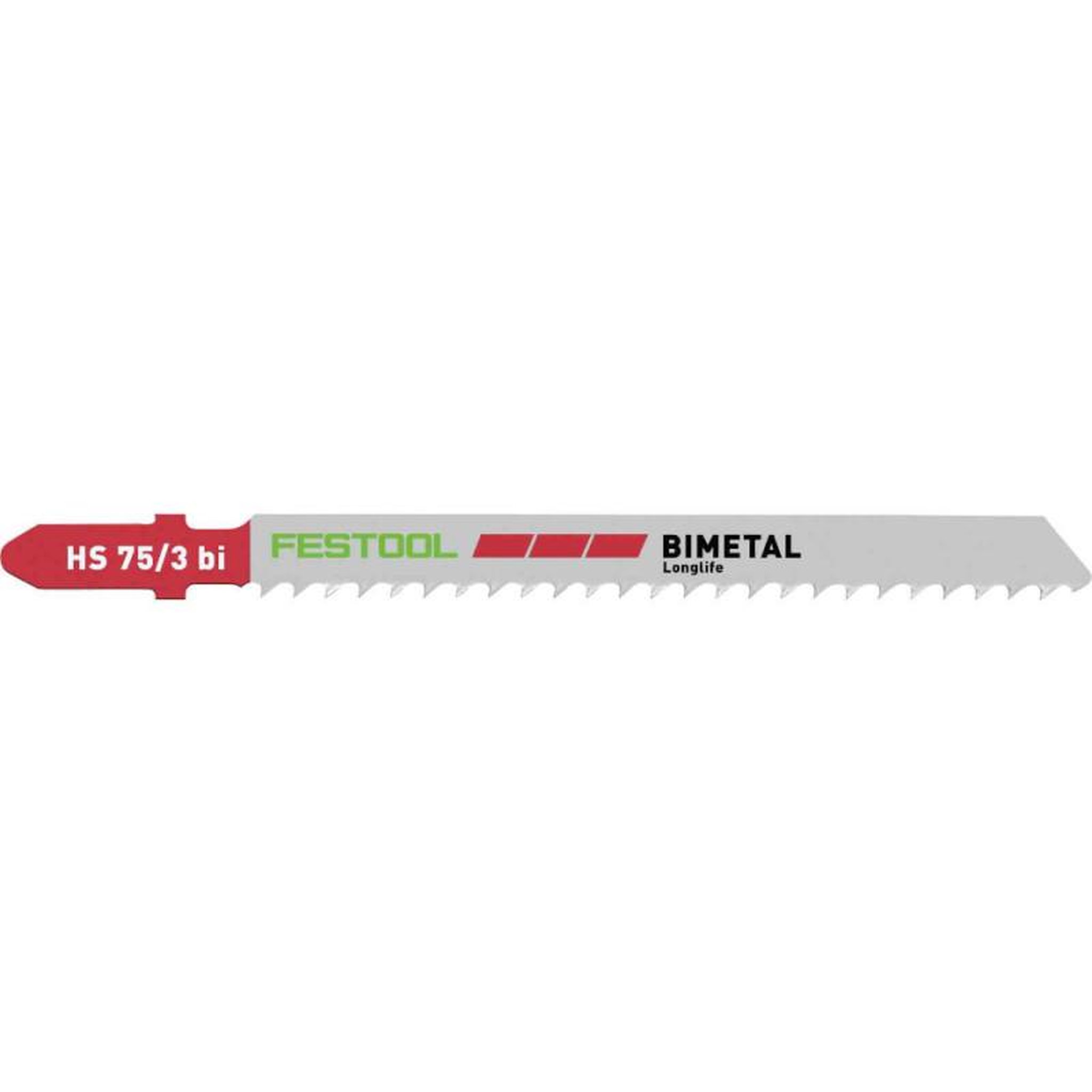 FESTOOL Lame de scie sauteuse HS 75 3 BI 5 Plastics Solid Material FESTOOL 204336