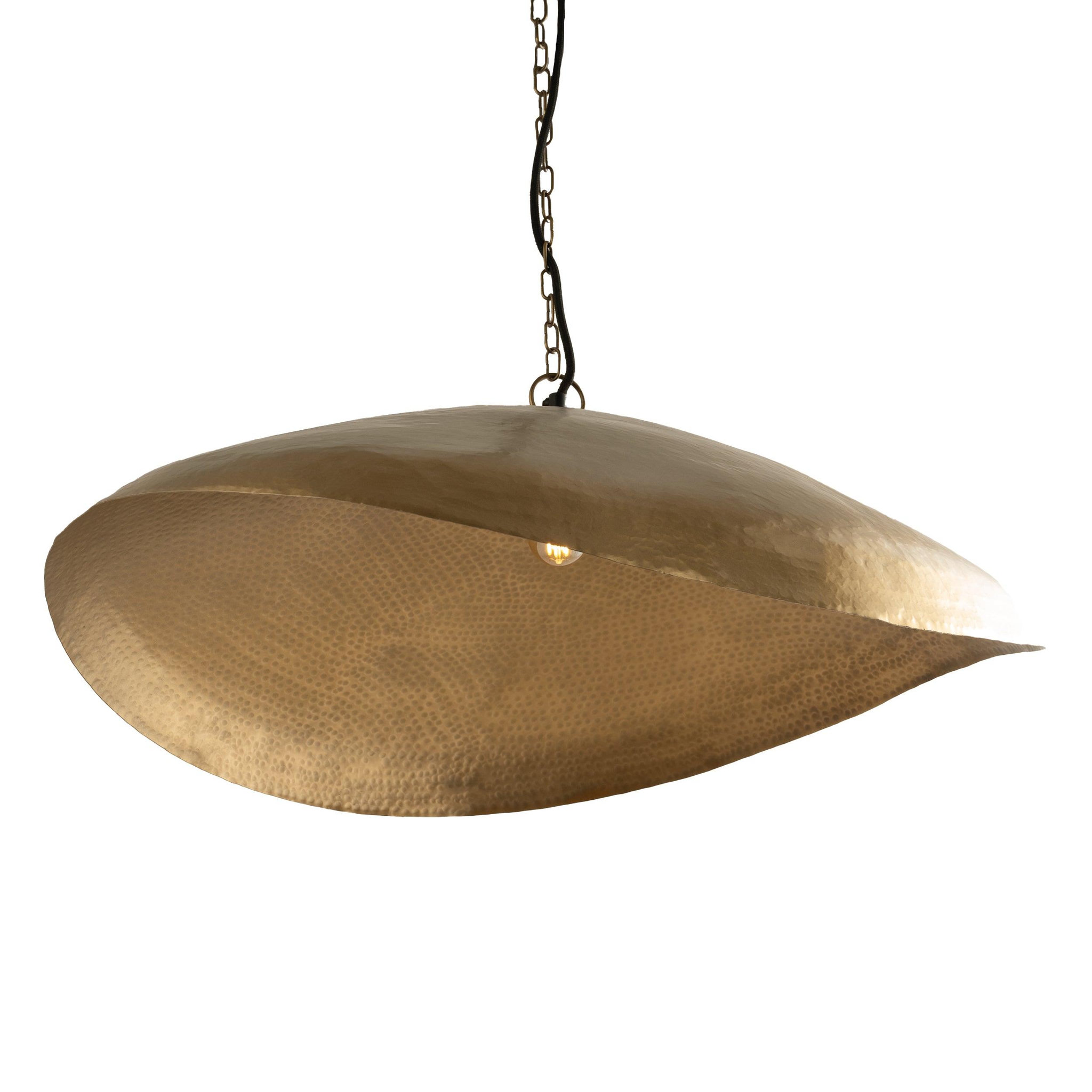 MAISON PAVANE Suspension en métal doré 72 cm-elora